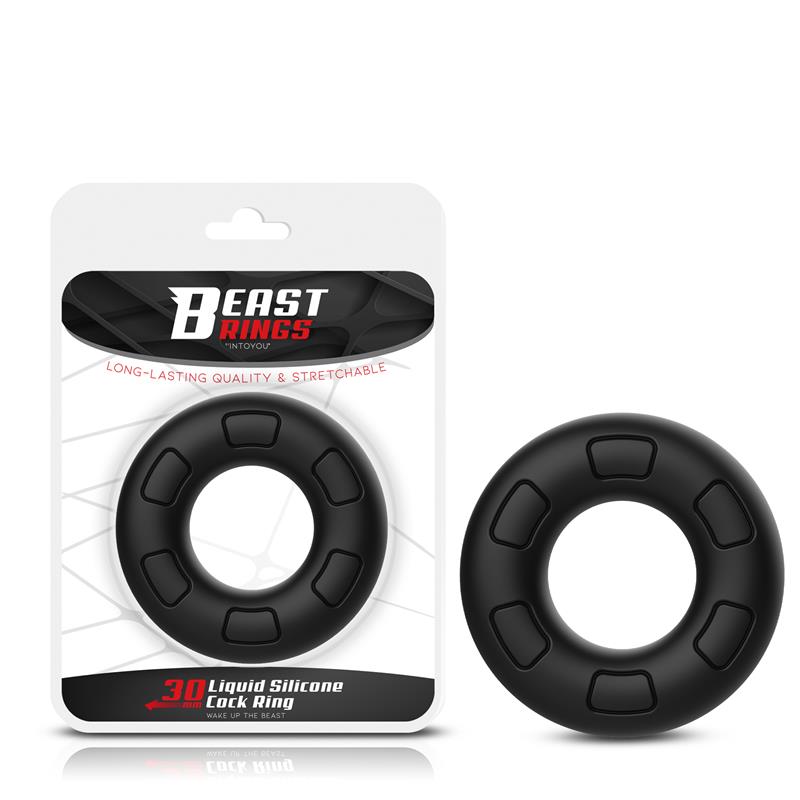 BEAST RINGS - Penis Ring Liquid Silicone 30 mm