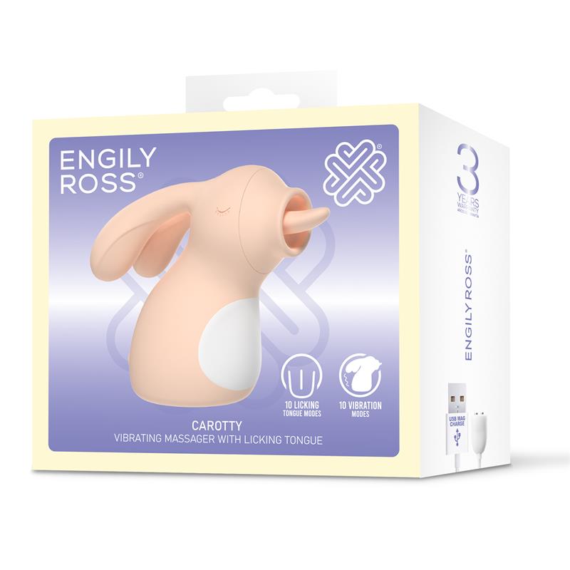 Carotty Massager with Vibration and Licking Tongue — zdjęcie 10