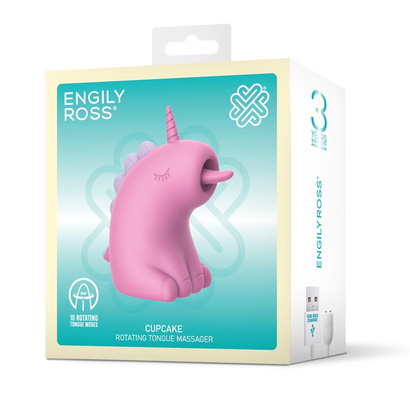Cupcake 360º Rotating Tongue Massager — zdjęcie 10