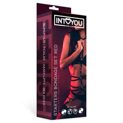 Starters Bondage Set 4 Pieces Red