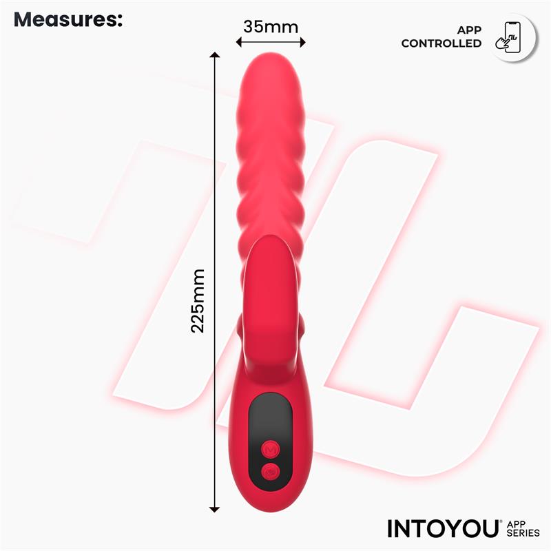 Tingly Waving Vibrator & Finger w/App Clave 30 — zdjęcie 10