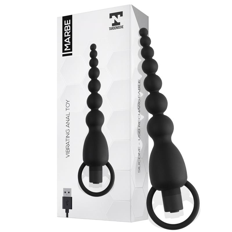 TARDENOCHE - Marbe Anal Chain with Vibration USB Silicone