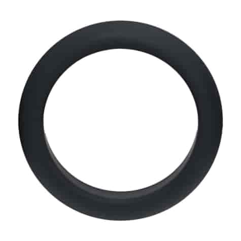 Wide O Silicone Cockring - M - 35mm - Black