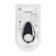 Teardrop Silicone Cockring - Black