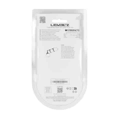 3 Loop Silicone Cockring - Black