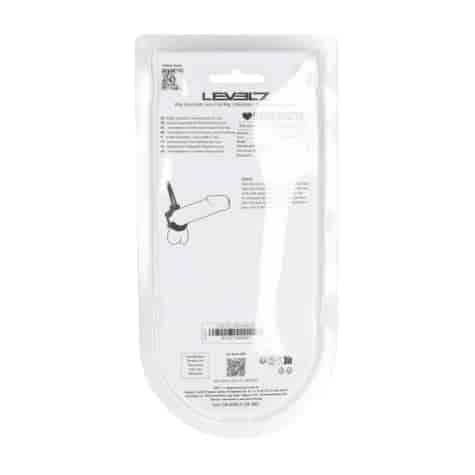 Detachable Wide Adjustable Silicone Lasso Cockring - 5mm - Black