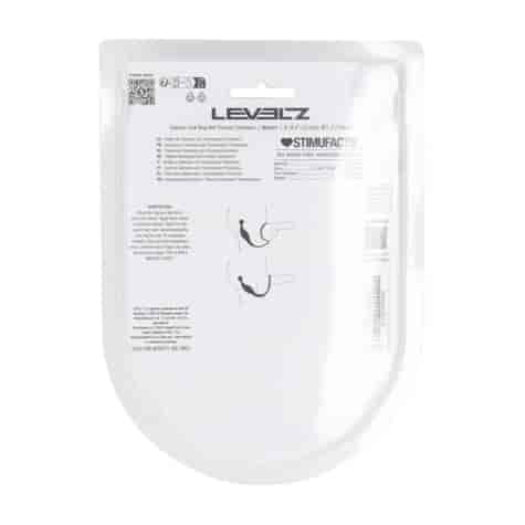 Silicone Cockring with Prostate Stimulator - M - Black