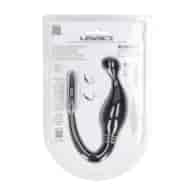 Silicone Cockring with Prostate Stimulator - L - Black