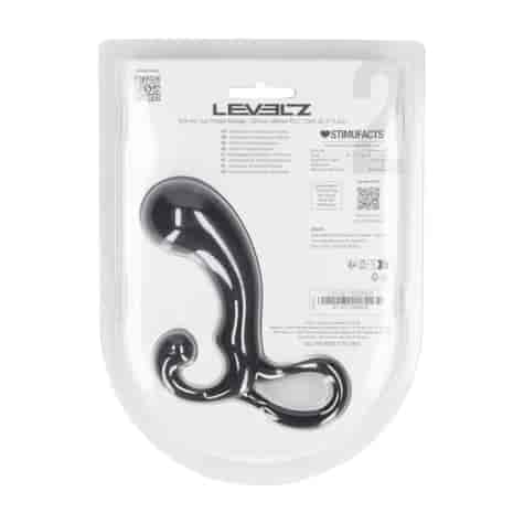 Bulb with Loop Silicone Prostate Massager - M - Black