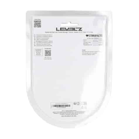 Rippled with Hard Loop Silicone Prostate Massager - M - Black