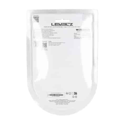 Rippled with Hard Loop Silicone Prostate Massager - L - Black