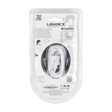 Vibrating Liquid Silicone Cock and Ball Ring - Black