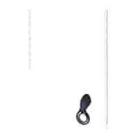 Vibrating Cock and Ball Ring with Winged Stimulator - Black