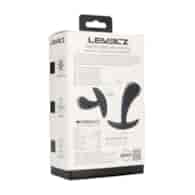 Vibrating Silicone Prostate Stimulator Anal Plug - M - Black