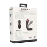 Vibrating Heating Bendable Tapping Silicone Prostate Stimulator - Black
