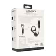 Vibrating and Thrusting Silicone Tri O Cockring with Prostate Stimulator - Black