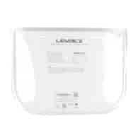 Ribbed Inflatable Silicone Anal Plug - Black