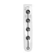 Silicone Round Anal Balls - XXL - 60mm - Black