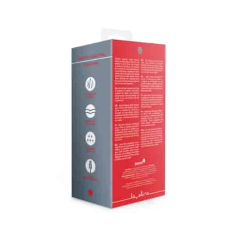 Pointed Vibrating Cock Ring - Licorice Black