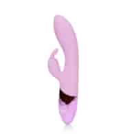 Ultra Soft Silicone Rabbit Vibrator - Exotic Fuchsia
