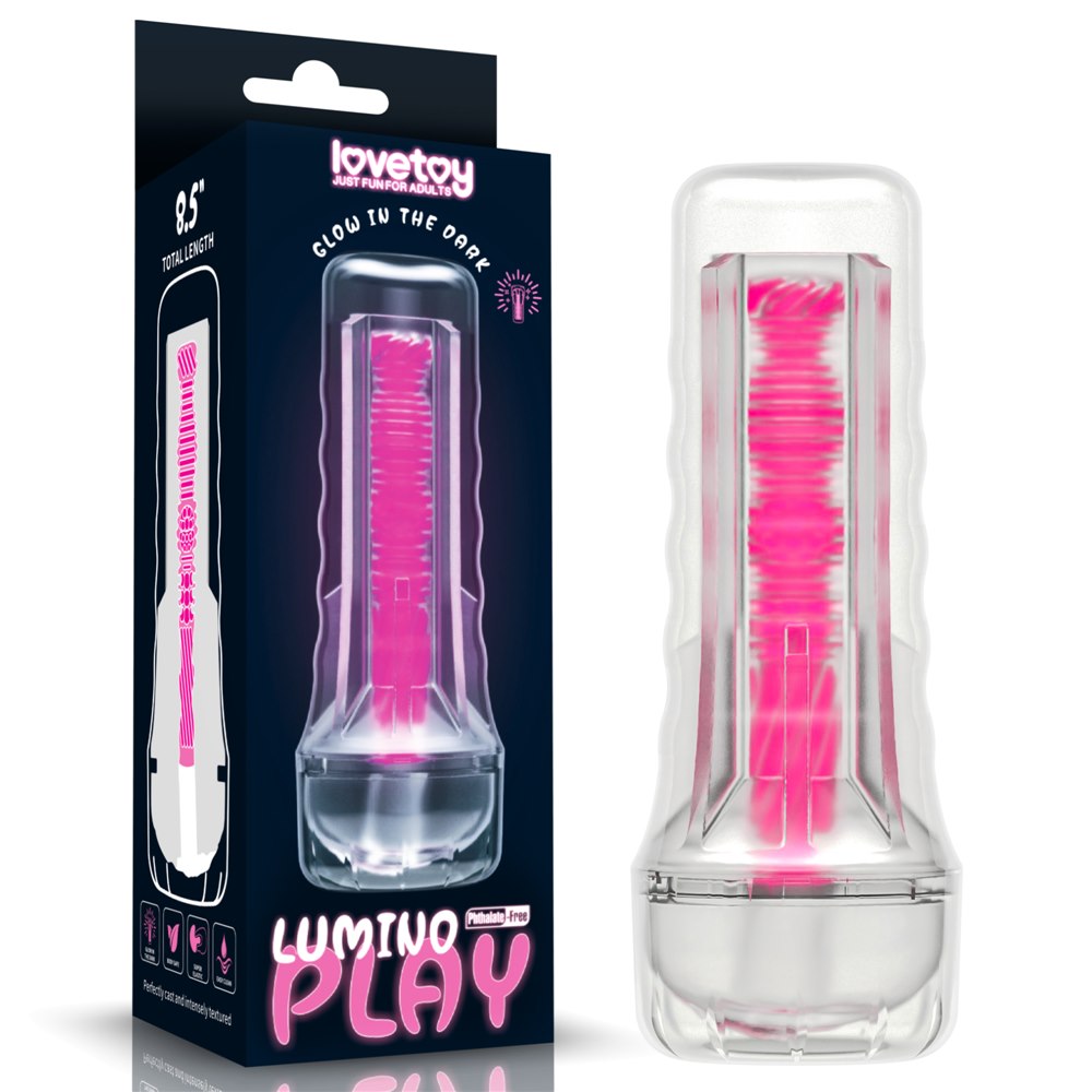 Masturbator Lumino Play Pink Glow Lovetoy