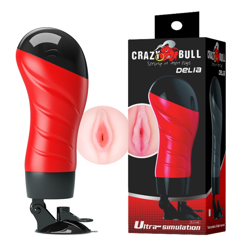 Masturbator z wibracjami Crazy Bull Delia LyBaile