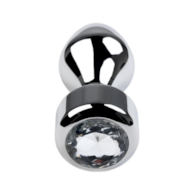 Korek analny z kryształem 9,5cm TOYFA