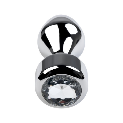 Korek analny z kryształem 9,5cm TOYFA