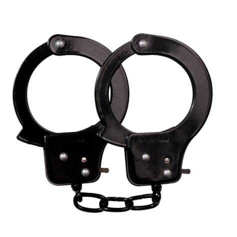 Kajdanki metalowe Sex Extra czarne