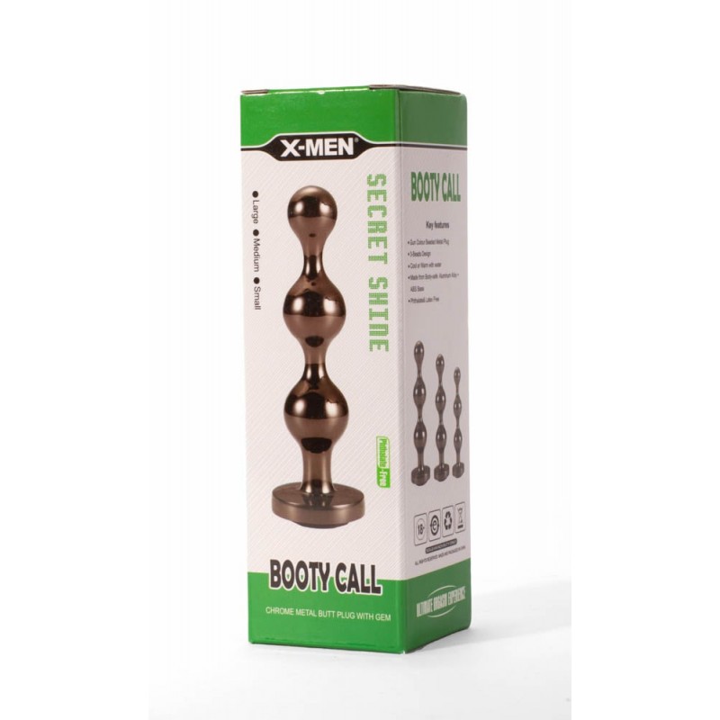 Korek analny Secret Shine Booty Call 11,7 cm X-MEN — zdjęcie 5