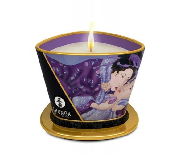 Świeca do masażu Libido Exotic Fruits 170ml Shunga — zdjęcie 2