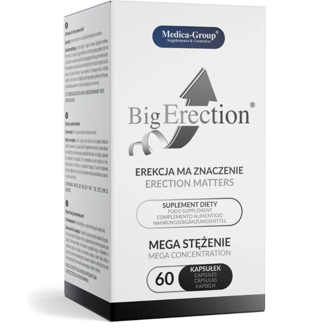 Supl.diety-Big Erection - kapsułki 60 szt — zdjęcie 2