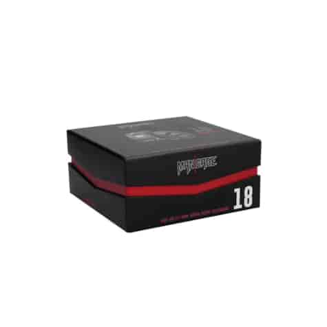 Model 18 Chastity Cock Cage with Ballsplitter - 3.5 / 9 cm