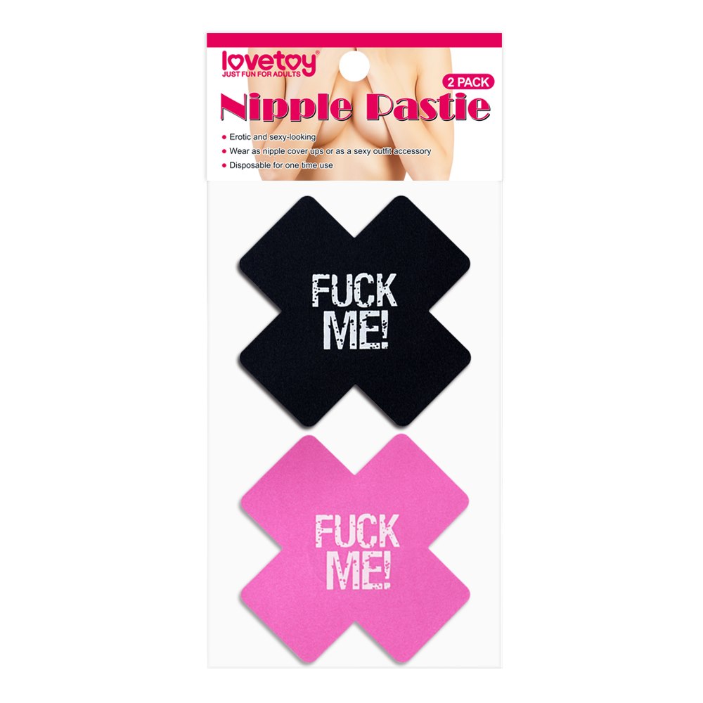 Lovetoy - Naklejki na sutki Fuck me 2 pary