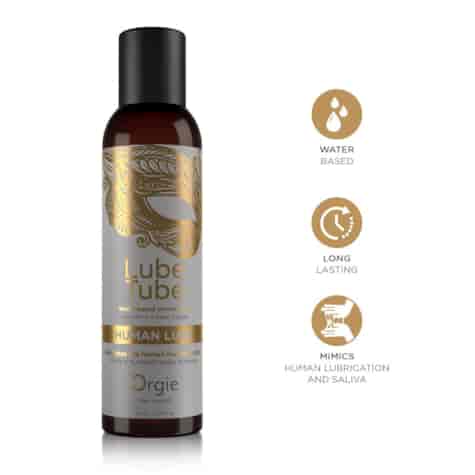 Orgie Lube Tube Human Lube Water - Based Intimate Gel