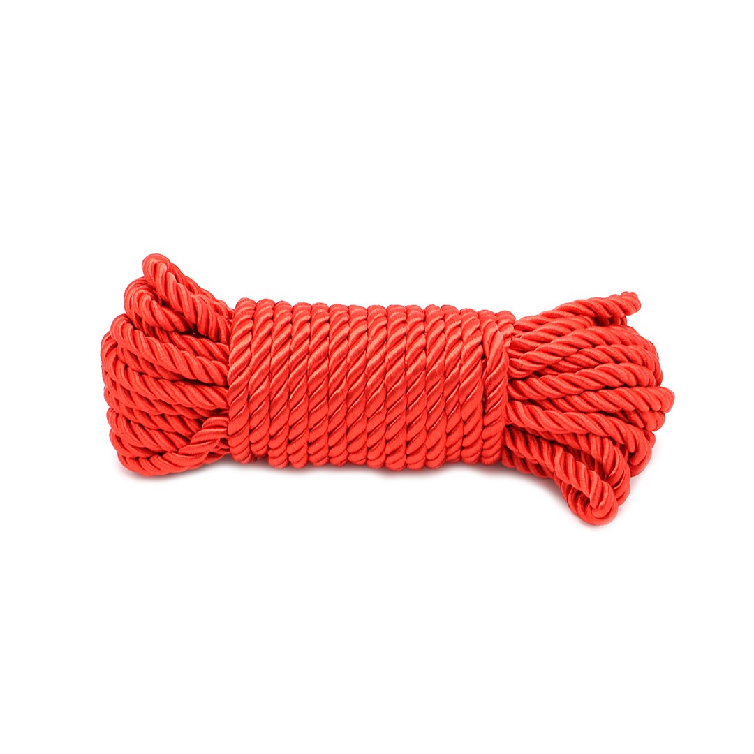 Kiotos BDSM Deluxe Bondage Rope 10 M - Red — zdjęcie 2