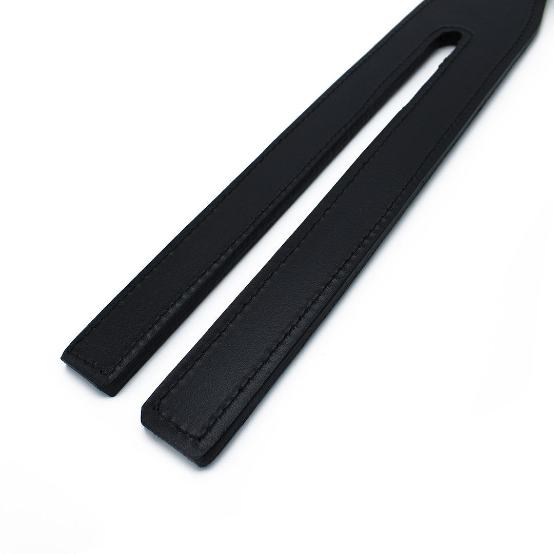 Kiotos Leather Black Leather Y-Split Paddle — zdjęcie 2