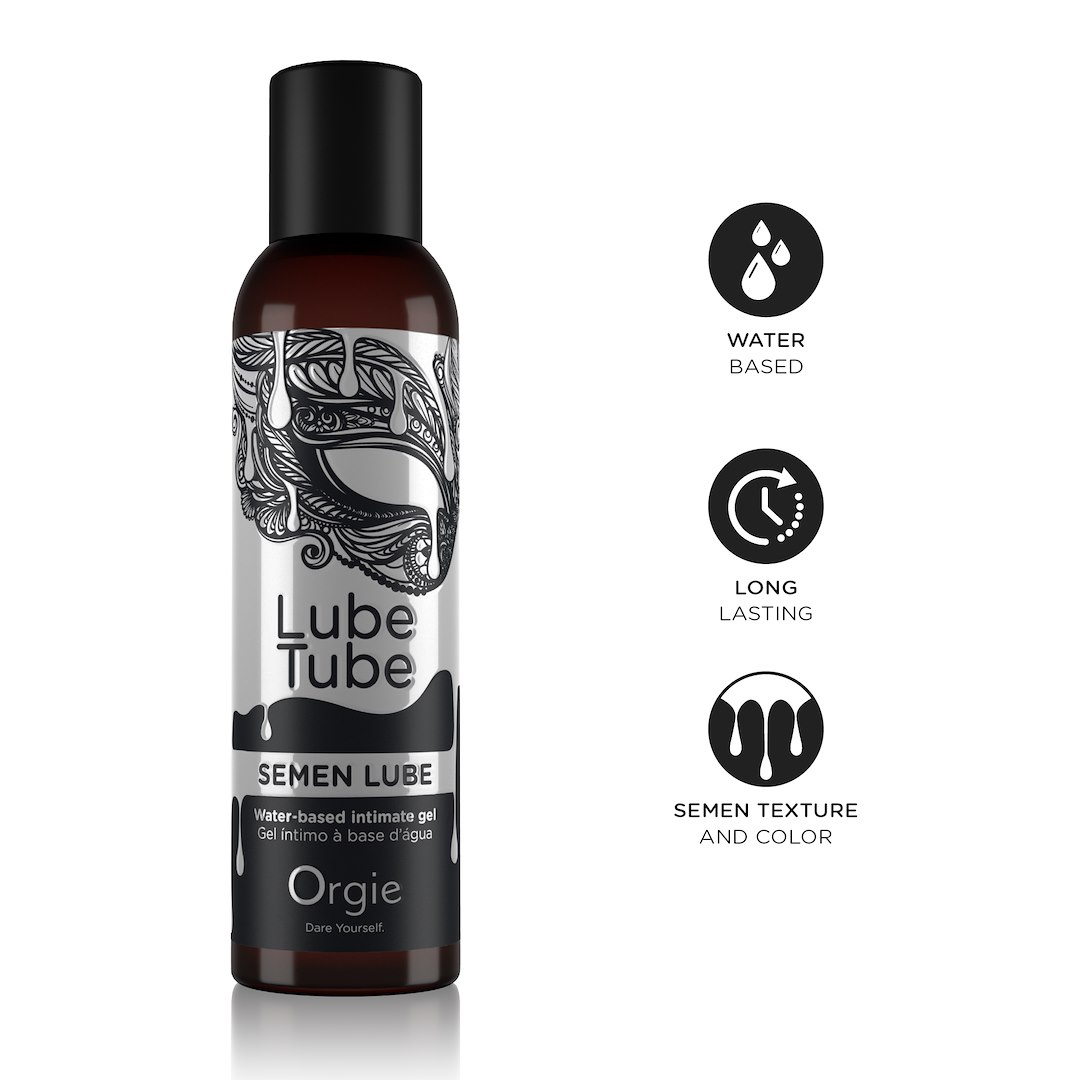 Orgie Lube Tube - Semen Lube Water - Based Intimate Gel — zdjęcie 2