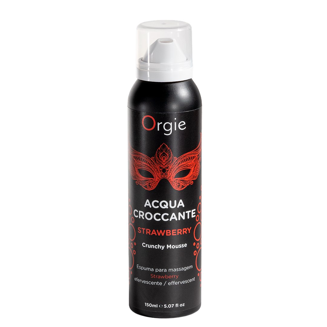 Orgie Acqua Crocante Crunch Massage Mousse Strawberry