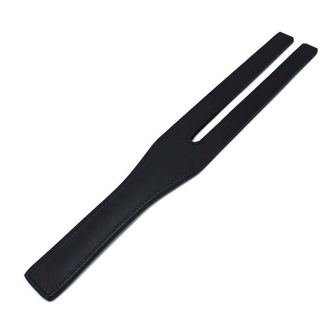 Kiotos Leather Black Leather Y-Split Paddle — zdjęcie 3