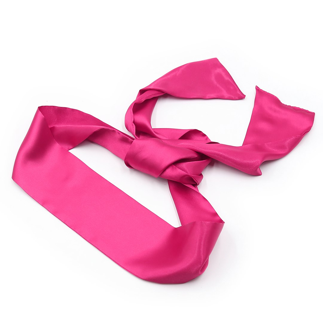 Kiotos BDSM Rose Blindfold Satin Look — zdjęcie 3