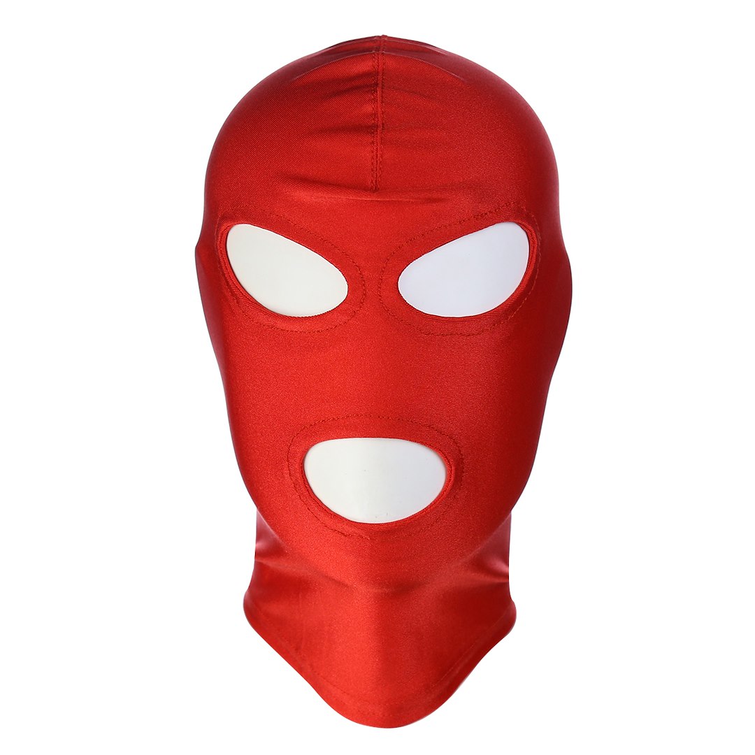 Kiotos BDSM Red BDSM Hood Classic 3 Hole — zdjęcie 3