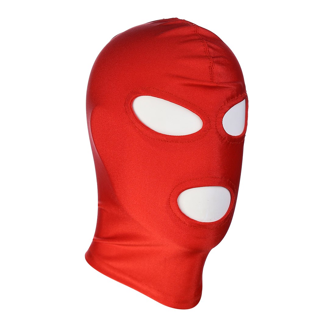 Kiotos BDSM Red BDSM Hood Classic 3 Hole — zdjęcie 4