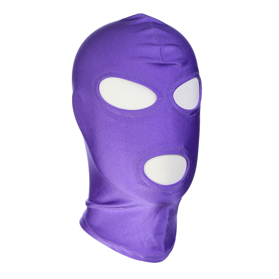 Kiotos BDSM Purple BDSM Hood Classic 3 Hole — zdjęcie 4