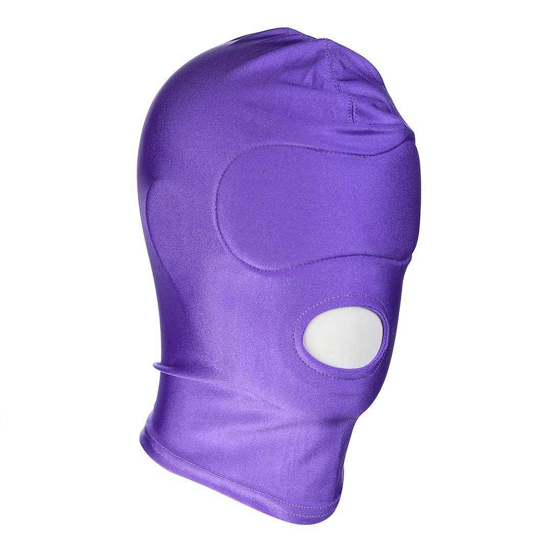 Kiotos BDSM Purple BDSM Hood Mouth Only — zdjęcie 4