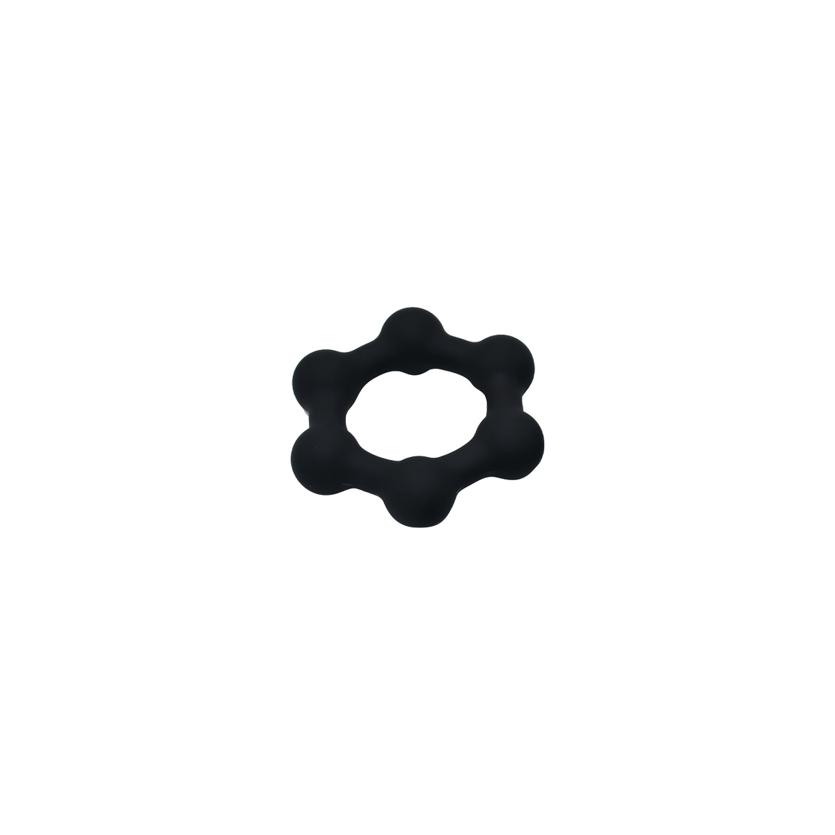 Kiotos Sport Balls Silicone Cockring with 6 Steel Balls M — zdjęcie 4