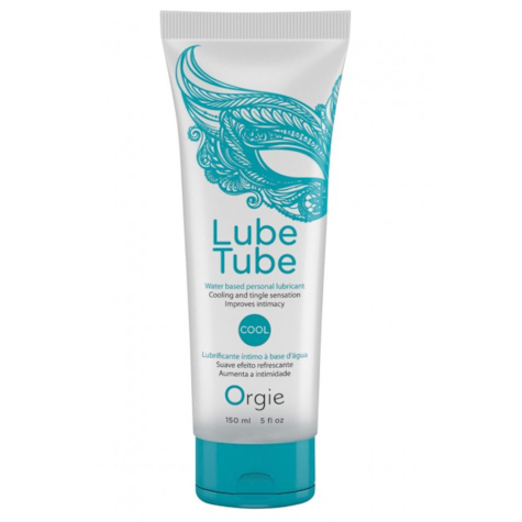 Orgie Lube Tube Cool Water-Based Intimate Gel With Cooling Effect