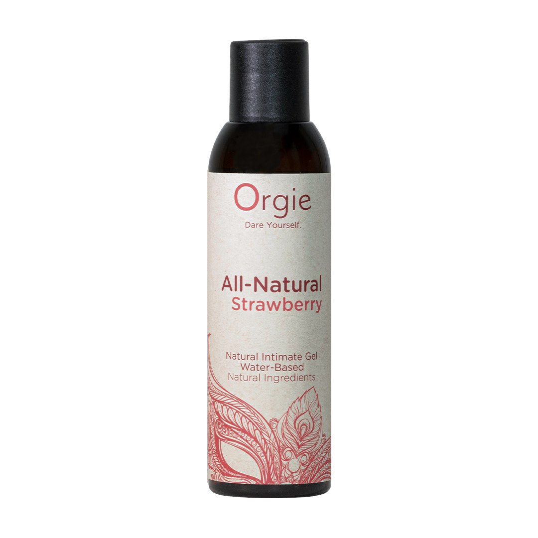 Orgie All - Natural Strawberry Kissable Natural Water-Based Intimate Gel