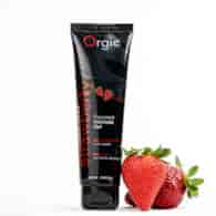 Orgie Lube Tube Strawberry Water-Based Intimate Gel