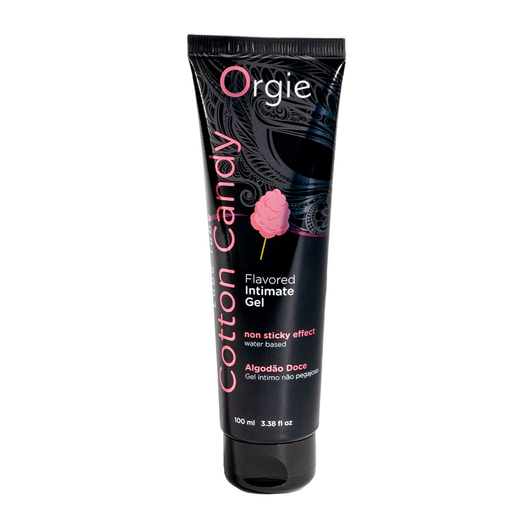 Orgie Lube Tube Cotton Candy Water-Based Intimate Gel With Cotton Candy Flavor